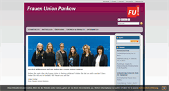 Desktop Screenshot of frauenunion-pankow.de